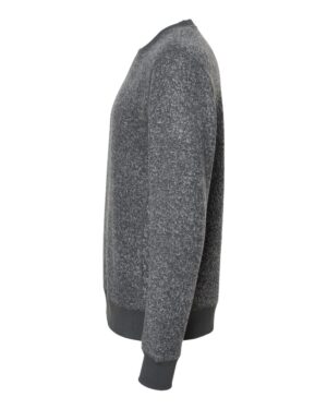 J. America Unisex Aspen Fleece Crewneck Sweatshirt - Image 9