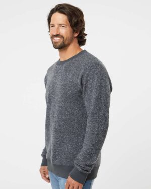 J. America Unisex Aspen Fleece Crewneck Sweatshirt - Image 11