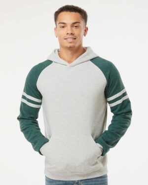 JERZEES Unisex Nublend® Varsity Colorblocked Raglan Hooded Sweatshirt - Image 16