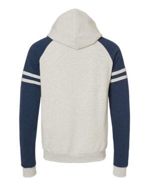 JERZEES Unisex Nublend® Varsity Colorblocked Raglan Hooded Sweatshirt - Image 20