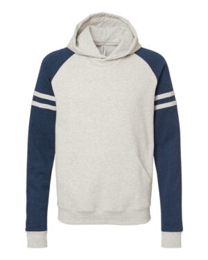 JERZEES Unisex Nublend® Varsity Colorblocked Raglan Hooded Sweatshirt - Image 19