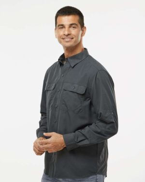 DRI DUCK Men's Crossroad Woven Shirt - Image 5