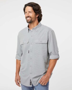 DRI DUCK Men's Crossroad Woven Shirt - Image 11