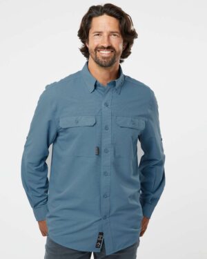 DRI DUCK Men's Crossroad Woven Shirt - Image 16
