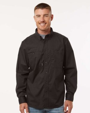 DRI DUCK Men's Craftsman Woven Shirt - Image 4