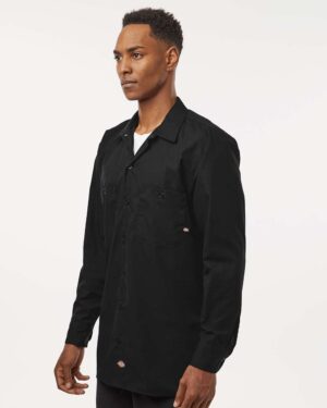 Dickies Men's Industrial Long Sleeve Work Shirt - Image 5