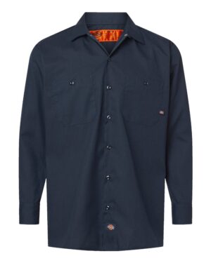 Dickies Men's Industrial Long Sleeve Work Shirt - Image 13