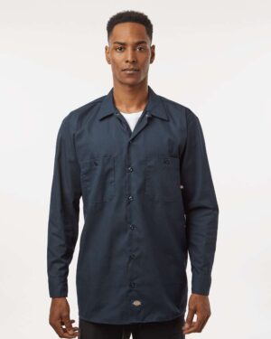 Dickies Men's Industrial Long Sleeve Work Shirt - Image 16