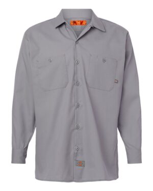 Dickies Men's Industrial Long Sleeve Work Shirt - Image 25