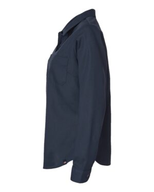 Dickies Women's Long Sleeve Industrial Work Shirt - Image 9