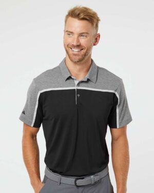 Adidas Men's Ultimate Colorblocked Polo - Image 4