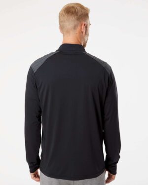 Adidas Men's Ultimate365 Lightweight Shoulder Stripe Quarter-Zip Pullover - Image 6