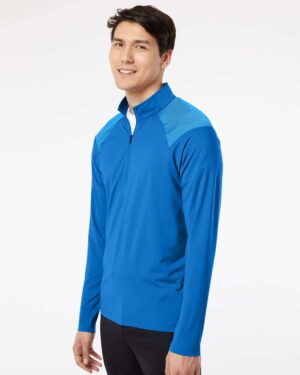 Adidas Men's Ultimate365 Lightweight Shoulder Stripe Quarter-Zip Pullover - Image 11