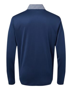 Adidas Men's Ultimate365 Heather Block Print Quarter-Zip Pullover - Image 8