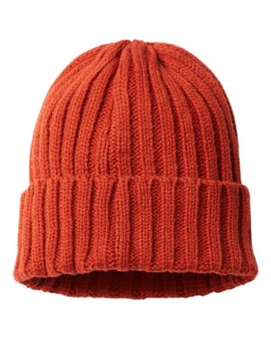 Atlantis Headwear Sustainable Cable Knit Cuffed Beanie - Image 20