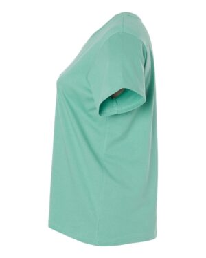 LAT Women's Curvy Collection Fine Jersey Tee - Image 54