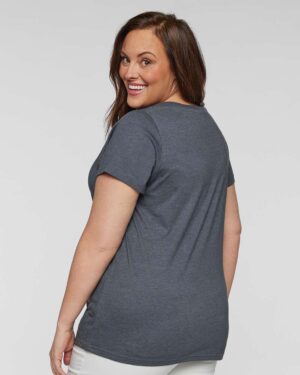 LAT Women's Curvy Collection Fine Jersey Tee - Image 90