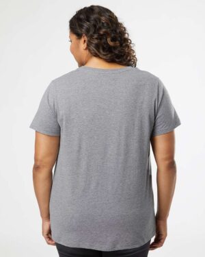 LAT Women's Curvy Collection Fine Jersey Tee - Image 36