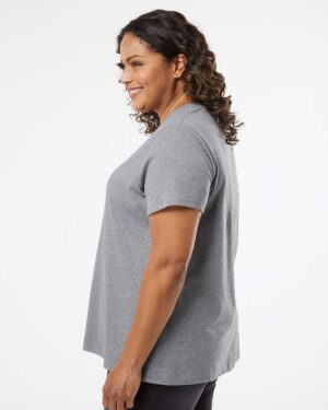 LAT Women's Curvy Collection Fine Jersey Tee - Image 35