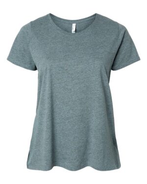 LAT Women's Curvy Collection Fine Jersey Tee - Image 43