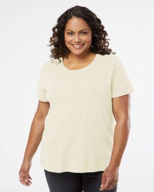 LAT Women's Curvy Collection Fine Jersey Tee - Image 49
