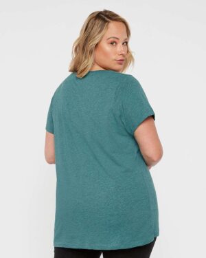 LAT Women's Curvy Collection Fine Jersey Tee - Image 78