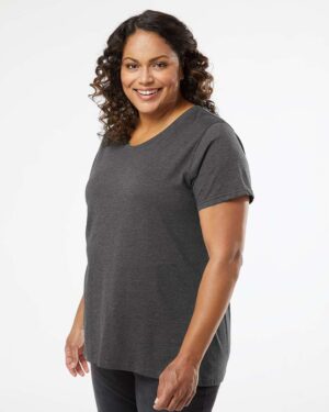 LAT Women's Curvy Collection Fine Jersey Tee - Image 110
