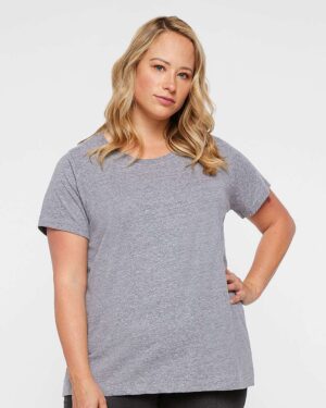 LAT Women's Curvy Collection Fine Jersey Tee - Image 40