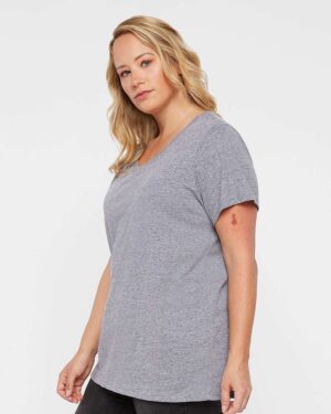 LAT Women's Curvy Collection Fine Jersey Tee - Image 41