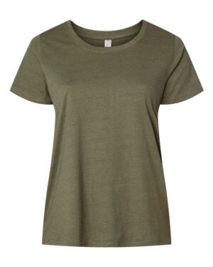LAT Women's Curvy Collection Fine Jersey Tee - Image 91