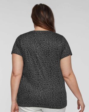 LAT Women's Curvy Collection Fine Jersey Tee - Image 12