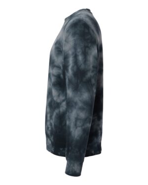 Independent Trading Co. Unisex Midweight Tie-Dyed Crewneck Sweatshirt - Image 9