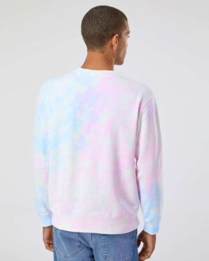 Independent Trading Co. Unisex Midweight Tie-Dyed Crewneck Sweatshirt - Image 18