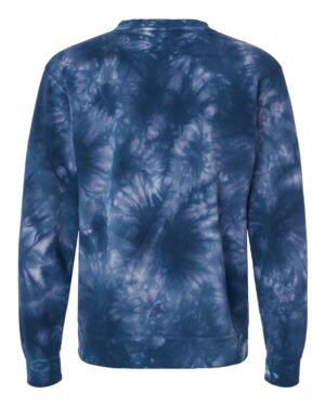Independent Trading Co. Unisex Midweight Tie-Dyed Crewneck Sweatshirt - Image 26