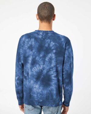 Independent Trading Co. Unisex Midweight Tie-Dyed Crewneck Sweatshirt - Image 30