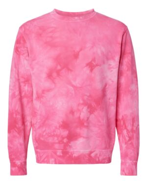 Independent Trading Co. Unisex Midweight Tie-Dyed Crewneck Sweatshirt - Image 37