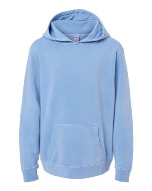 Independent Trading Co. Youth Midweight Pigment-Dyed Hooded Sweatshirt - Image 13