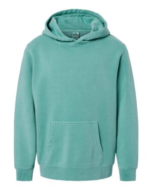 Independent Trading Co. Youth Midweight Pigment-Dyed Hooded Sweatshirt - Image 25