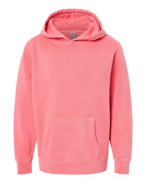 Independent Trading Co. Youth Midweight Pigment-Dyed Hooded Sweatshirt - Image 31
