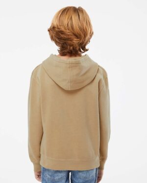 Independent Trading Co. Youth Midweight Pigment-Dyed Hooded Sweatshirt - Image 42
