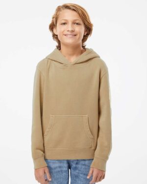Independent Trading Co. Youth Midweight Pigment-Dyed Hooded Sweatshirt - Image 40