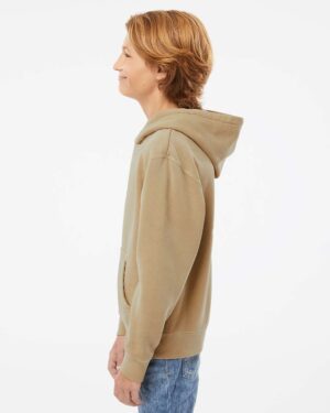 Independent Trading Co. Youth Midweight Pigment-Dyed Hooded Sweatshirt - Image 41