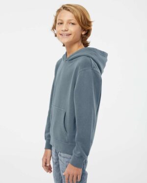 Independent Trading Co. Youth Midweight Pigment-Dyed Hooded Sweatshirt - Image 47