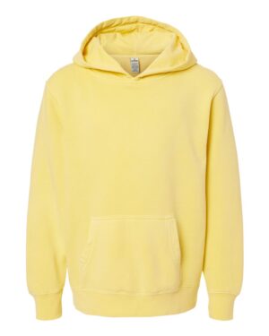 Independent Trading Co. Youth Midweight Pigment-Dyed Hooded Sweatshirt - Image 49