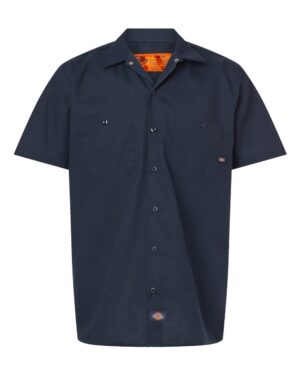 Dickies Men's Industrial Short Sleeve Work Shirt - Image 13