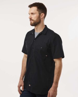 Dickies Men's Tall Industrial Short Sleeve Work Shirt - Image 5
