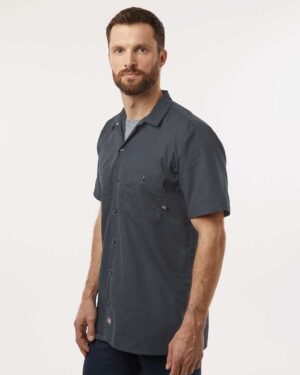 Dickies Men's Tall Industrial Short Sleeve Work Shirt - Image 11