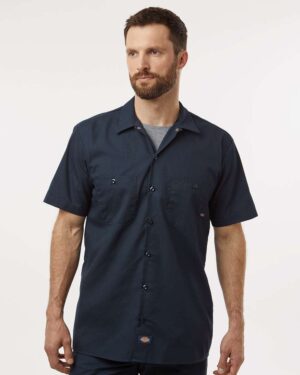 Dickies Men's Tall Industrial Short Sleeve Work Shirt - Image 16