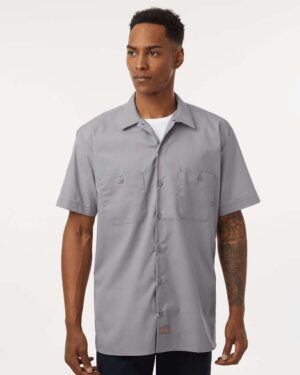 Dickies Men's Tall Industrial Short Sleeve Work Shirt - Image 28
