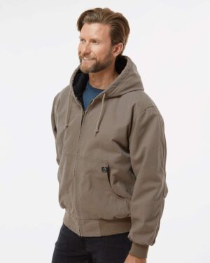 DRI DUCK Men's Cheyenne Boulder Cloth™ Hooded Jacket with Tricot Quilt Lining - Image 23